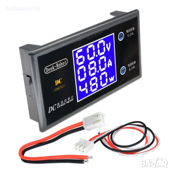 ВАТМЕТЪР/ АМПЕРМЕТЪР/ ВОЛТМЕТЪР ЦИФРОВ WATT METER ВАТ МЕТЪР LCD , снимка 1