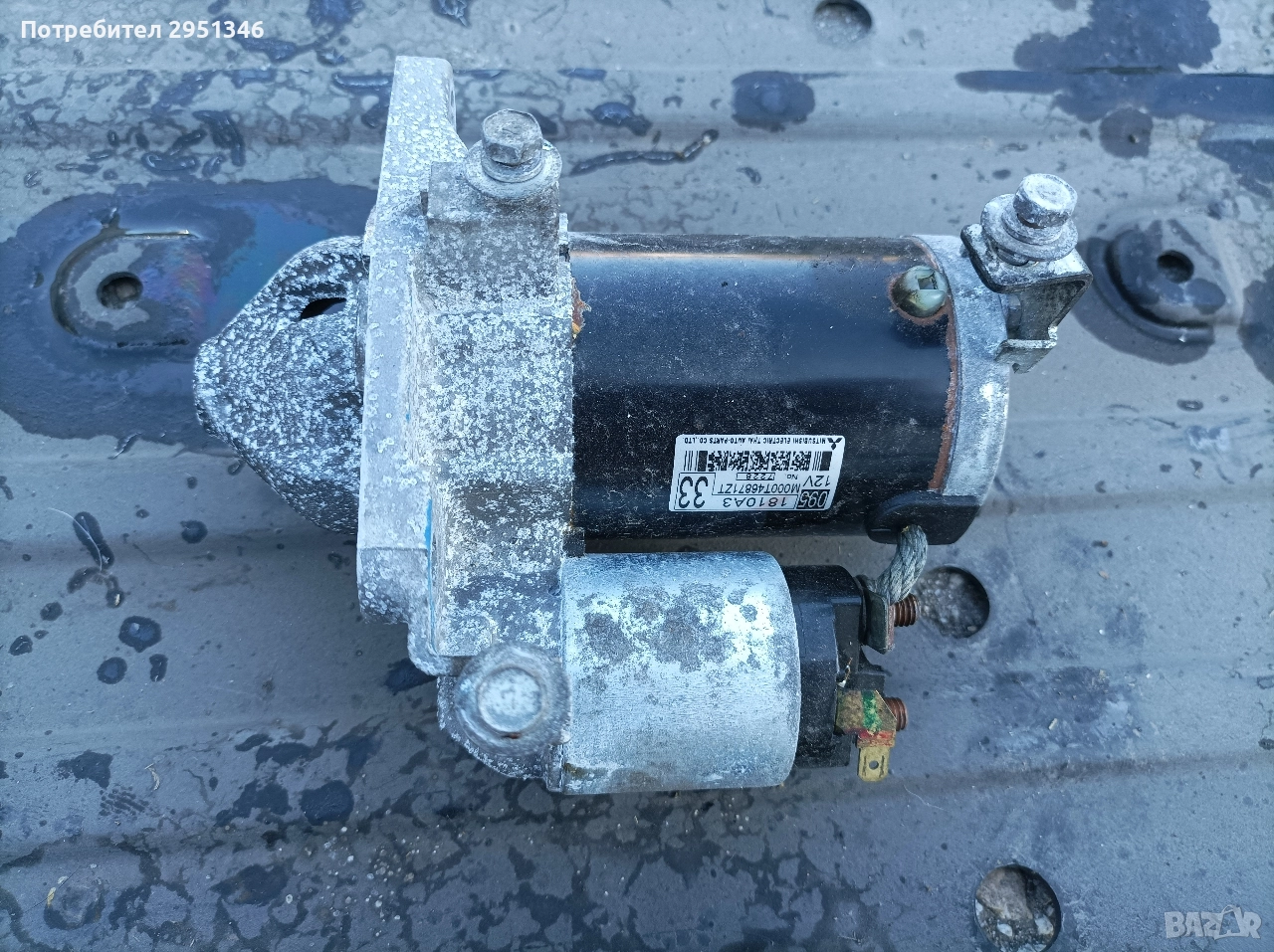 Стартер Mitsubishi Space Star Mirage , снимка 1