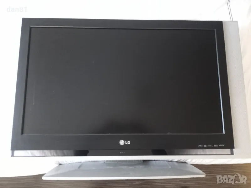 Телевизор LG RZ - 37LZ55 цял или за части. Изгоряло захранване., снимка 1