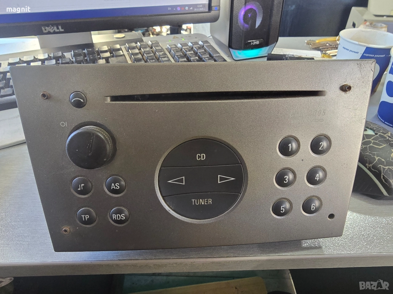 330886636 Радио CD за OPEL VECTRA C, снимка 1