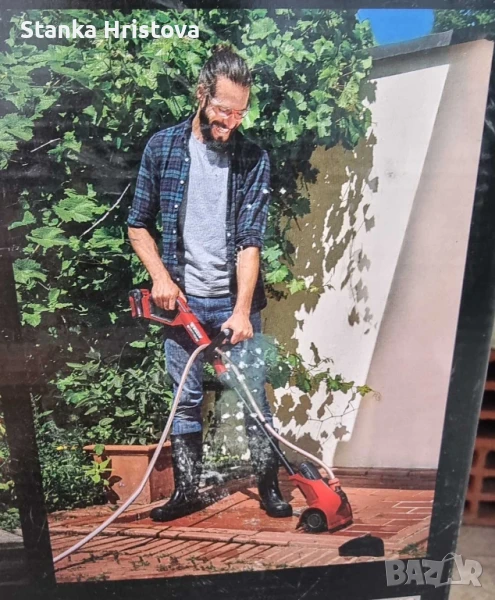 Акумулаторна четка за почистване на повърхности Einhell 18v., снимка 1