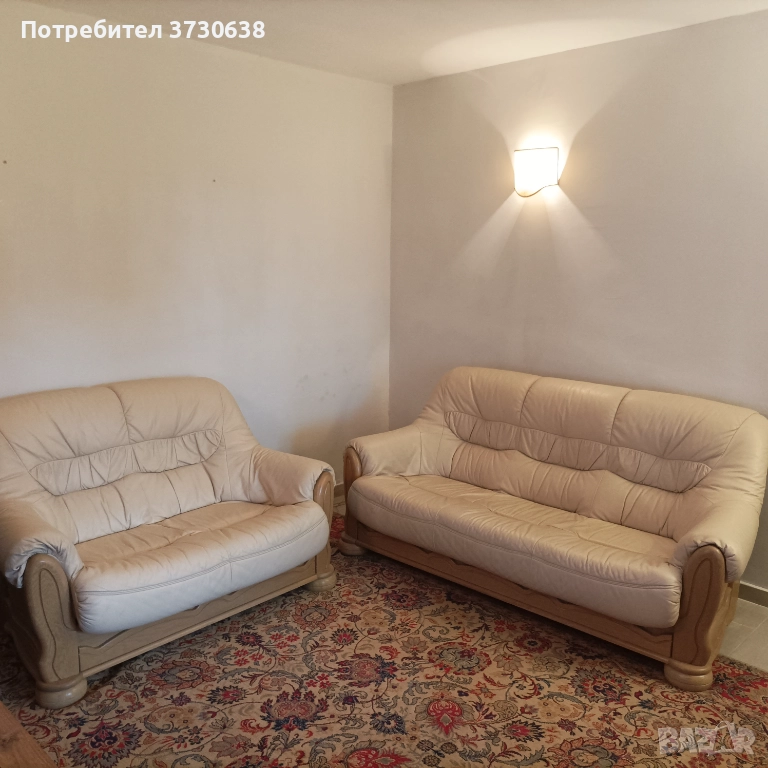Дивани естествена кожа, снимка 1
