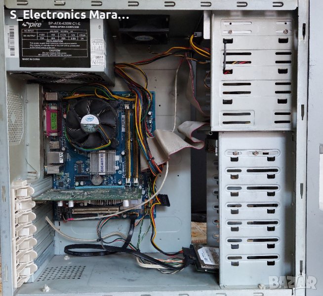 Компютър Gigabyte GA-945GMC-S2L, Core 2 Duo E6300, 2RAM, Windows 7, снимка 1