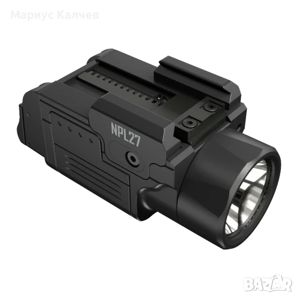 Тактически прожектор за пистолет NITECORE NPL27, 410 метра, ЧИСТО НОВ , снимка 1