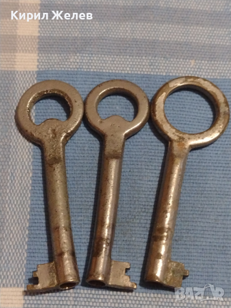 Три стари редки ключа от соца за мебел за КОЛЕКЦИЯ ДЕКОРАЦИЯ БИТОВ КЪТ 41016, снимка 1