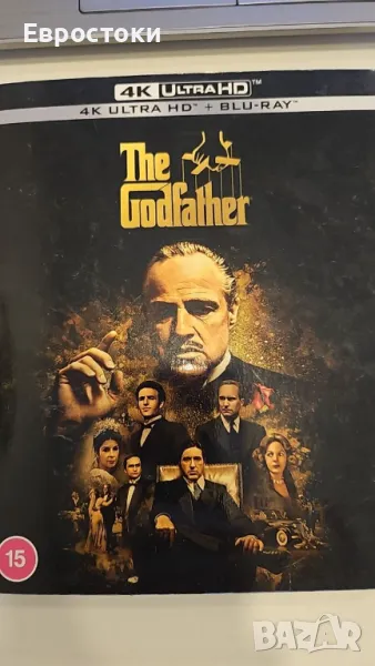 Филм „The Godfather “ [4K UHD + Digital Copy]Формат: 4K UHD + Blu-ray Жанр: Драма, Криминален, снимка 1