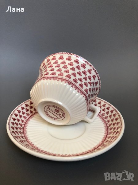 Чаша за закуска с чинийка, ADAMS , Англия,  200 мл, снимка 1