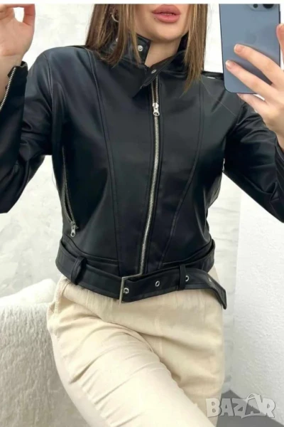 кожено яке, снимка 1