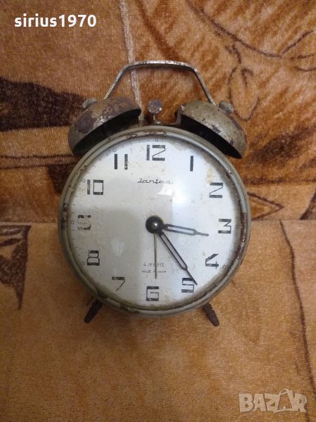 Будилник янтар работещ, снимка 1