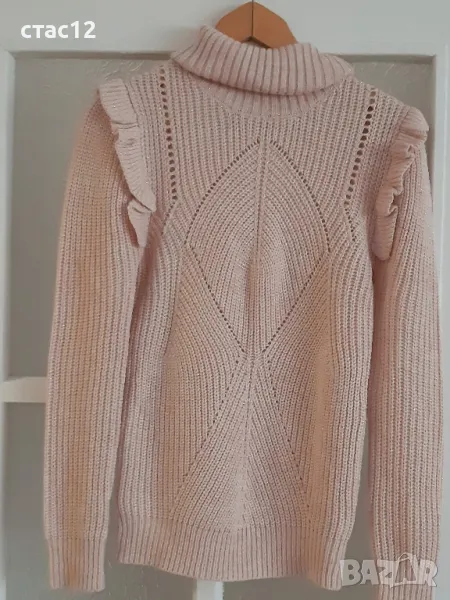 Нова,нежна блуза ,с мека поло яка, снимка 1