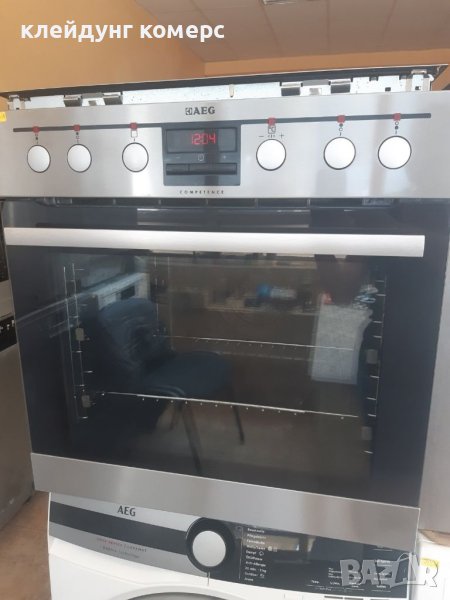 Фурна за вграждане с керамичен плот AEG COMPETENCE MAXI PYROLIS 74л. , снимка 1