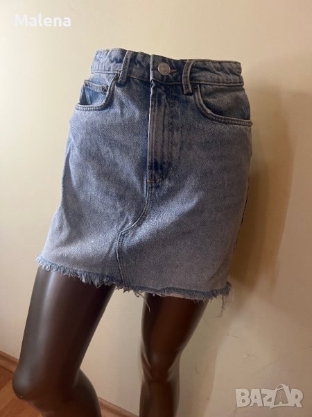 Дамска дънкова пола на zara !, снимка 1