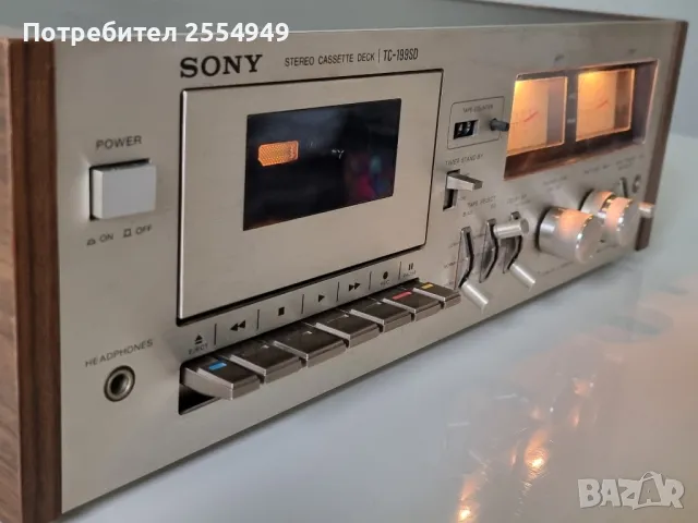 Sony TC-199SD касетен дек, снимка 2 - Декове - 49115111