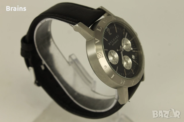 Мъжки Ръчен Хронограф BVLGARI , снимка 6 - Мъжки - 51670885