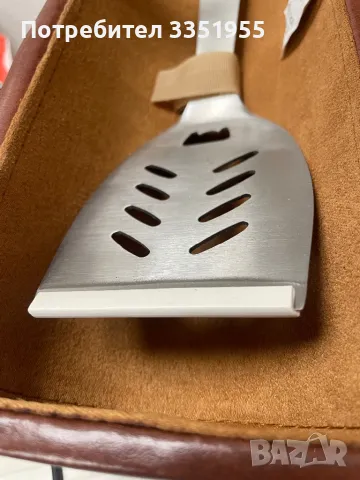 Луксозен сет за Барбекю в красива кожена чанта, снимка 12 - Подаръци за мъже - 50046990