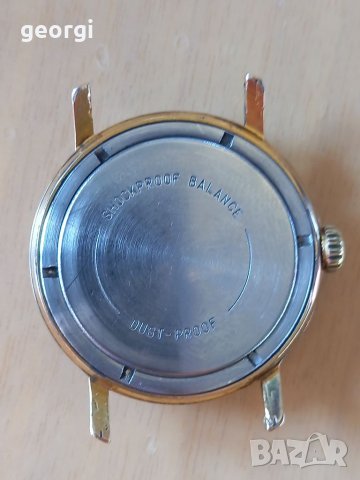 Позлатен съветски механичен часовник Восток 17 jewels, снимка 4 - Мъжки - 41015622