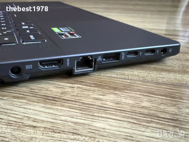 165Hz ROG Zephyrus G15`Ryzen 7 6800HS/RTX 3070Ti/16GB DDR5/512GB SSD/WQHD, снимка 5 - Лаптопи за игри - 53641823