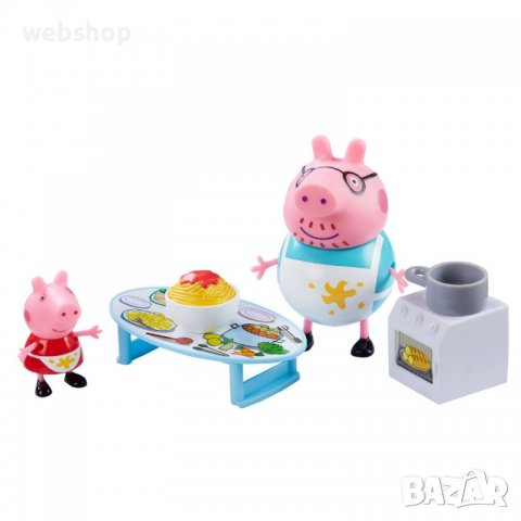 Кухня/Супермаркет с Фигура Peppa Pig