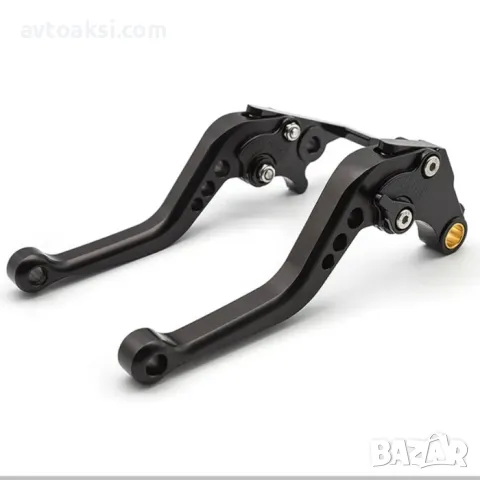 Универсални алуминиеви спортни ръчки за съединител и спирачка 5 цвята, снимка 2 - Аксесоари и консумативи - 49130922