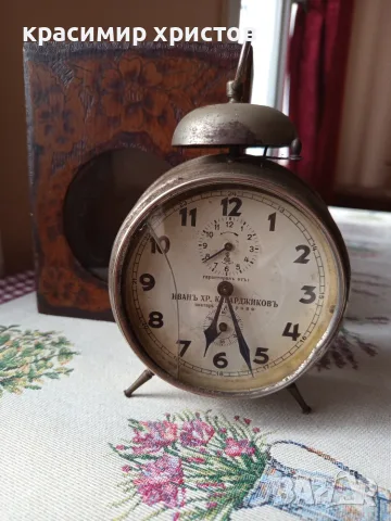 Будилник junghans, снимка 6 - Антикварни и старинни предмети - 55908065