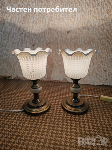 Стари нощтни лампи , снимка 2 - Антикварни и старинни предмети - 53064444