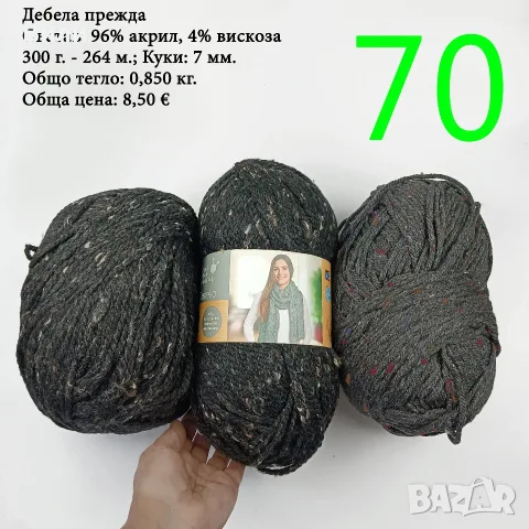 Евтини прежди в малки количества - нови и остатъци, снимка 16 - Други - 52029828