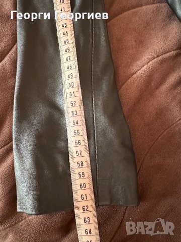 Страхотно яке естествена кожа и чинчила, снимка 8 - Якета - 44290603
