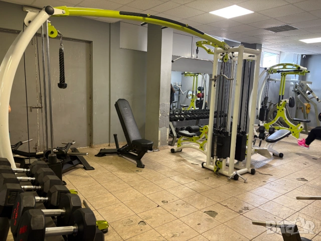 Професионални Уреди Crossover + lat pulldown + cable row