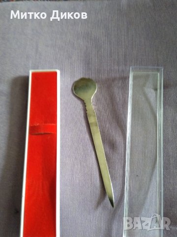 Ножче писмо Швейцария в кутия отлично 145мм, снимка 4 - Колекции - 41424505