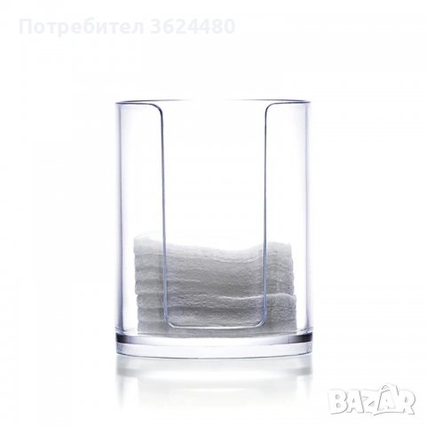 ПРОЗРАЧЕН ОРГАНАЙЗЕР ЗА КЛЕЧКИ ЗА УШИ И ПАМУЧНИ ТАМПОНИ, снимка 4 - Други - 39954222