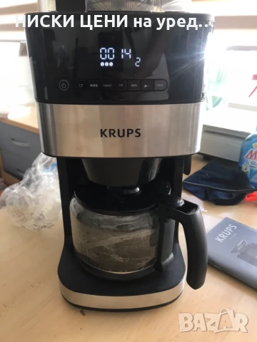 Кафемашина Krups Grind&Brew, снимка 7 - Кафемашини - 50987017