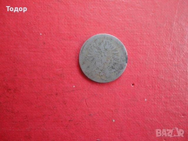10 пфенинг  1875 Г стара монета Германия , снимка 5 - Нумизматика и бонистика - 41688101