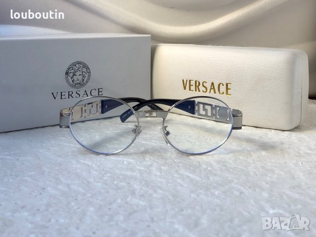 -45% разпродажба Versace унисекс прозрачни слънчеви диоптрични рамки очила за компютър, снимка 6 - Слънчеви и диоптрични очила - 38673056