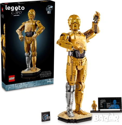 НОВО ЛЕГО 75398 СТАР УОРС - C-3PO  LEGO 75379 Star Wars- 75398 C-3PO, снимка 3 - Конструктори - 53008750