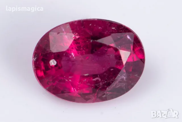 Рубелит розов турмалин 0.49ct овална шлифовка