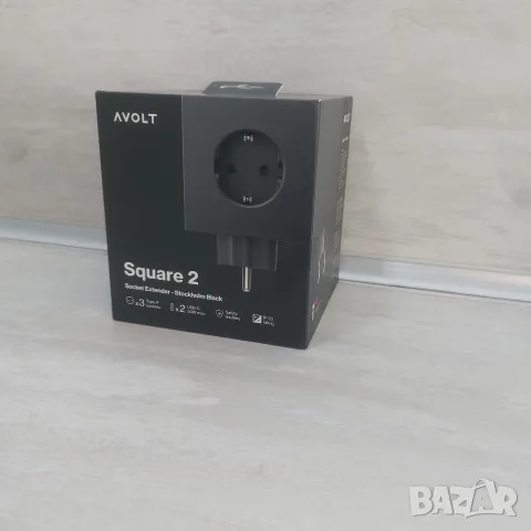 ПРЕМИУМ! Нов Дизайнерски Разклонител Куб Avolt Square 2 (Stockholm Black) с 2 х USB-C PD 30W, снимка 3 - Кабели и адаптери - 56255916