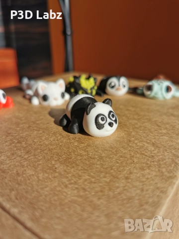 Комплект от 6 забавни 3D принтирани фигурки (Flexi), снимка 3 - Фигурки - 52510237