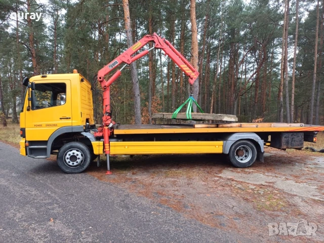 камион със кран услуги 