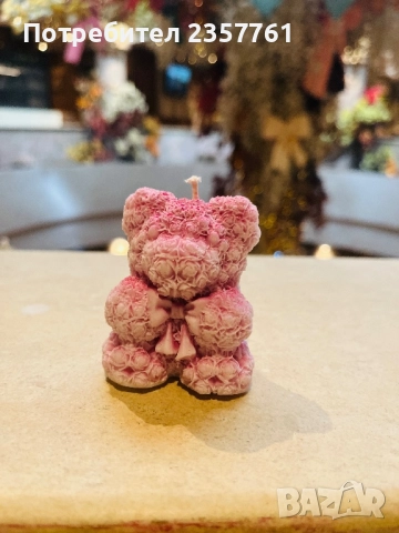 Декоративна свещ, снимка 5 - Декорация за дома - 51548835