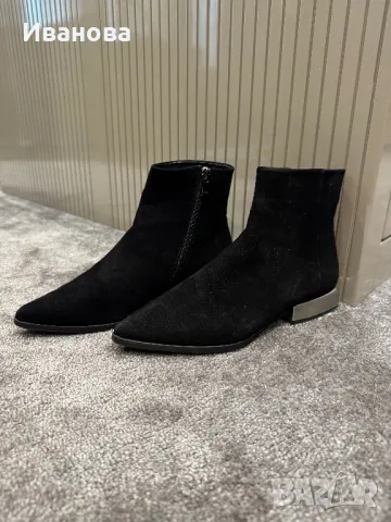 Дамски елегантни боти 36 номер , снимка 2 - Дамски боти - 49273910