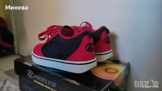 Маратонки с колелца HEELYS , снимка 3 - Детски маратонки - 48379906