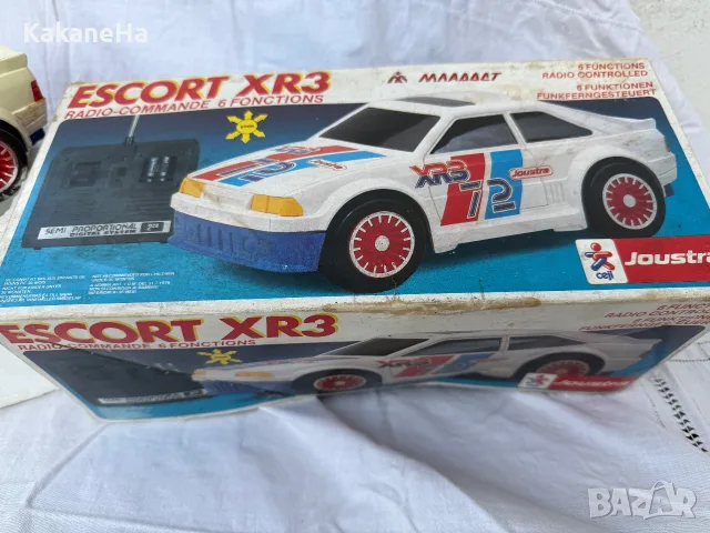 Joustra Ford Escort XR3 детска радио-управляема спортна кола на батерии с кутия
