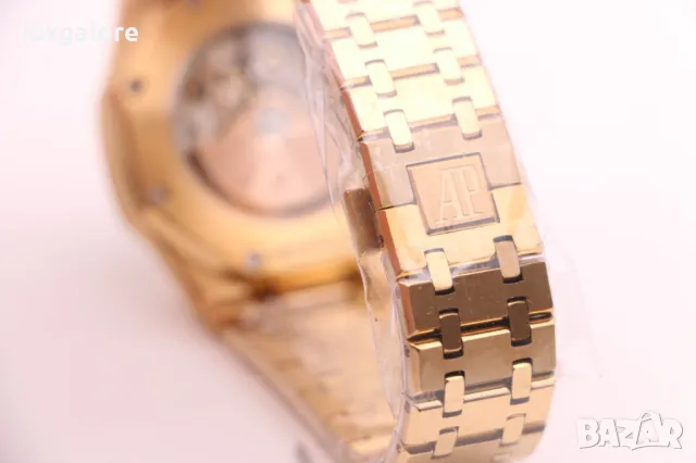 Мъжки часовник Audemars Piguet Royal Oak Series Gold с автоматичен механизъм, снимка 3 - Луксозни - 47924406