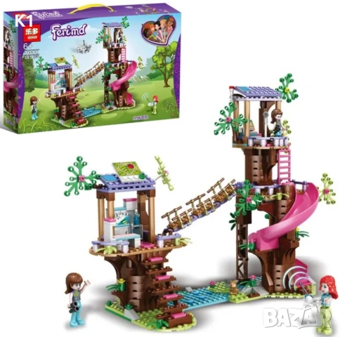 Конструктор Friends спасителна база - 585 части, снимка 3 - Конструктори - 51253535
