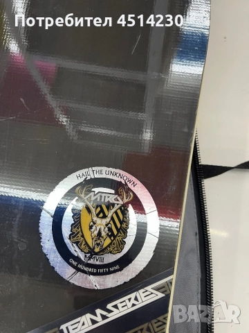 Сноуборд Ranger 155 см с автомати + калъф, снимка 9 - Зимни спортове - 52879684