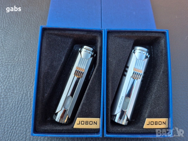 Луксозна запалка JOBON в подаръчна кутия ,два цвята C5685, снимка 2 - Запалки - 53144747