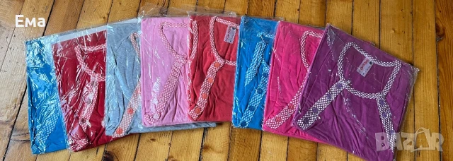 Памучни нощници потник ръкав , снимка 6 - Нощници - 50679022