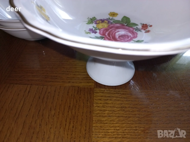 Баварски десертни чинии, снимка 5 - Чинии - 51778332