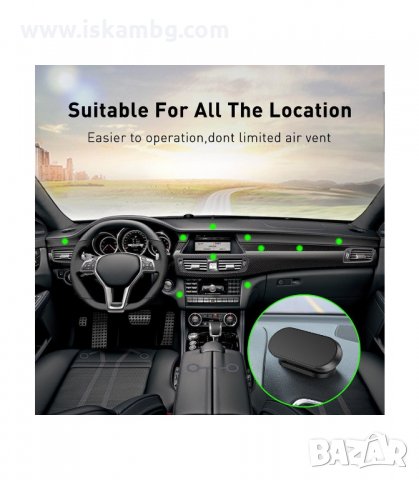 ЛЕПЯЩА СЕ МАГНИТНА СТОЙКА ЗА ТЕЛЕФОН, ТАБЛЕТ, УНИВЕРСАЛНА - код 3159, снимка 6 - Аксесоари и консумативи - 33889074