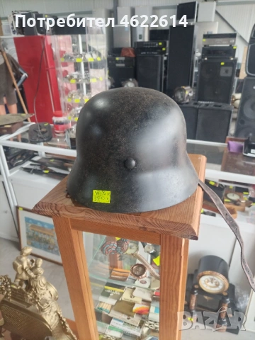 НЕМСКА ВОЕННА КАСКА, ШЛЕМ ВТОРА СВЕТОВНА ВОЙНА , снимка 4 - Антикварни и старинни предмети - 53629093